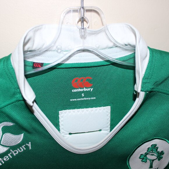 unworn Canterbury Ireland U-20 2016 home shirt rugby union men's jersey PWC IRFU - Picture 8 of 14